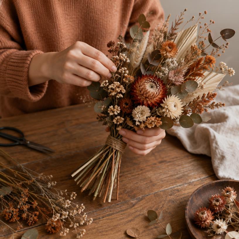Trockenblumen-Workshop
